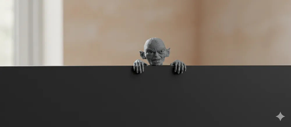 Monitor Gollum – Monitörünüzü Gözetleyen Eğlenceli Figür