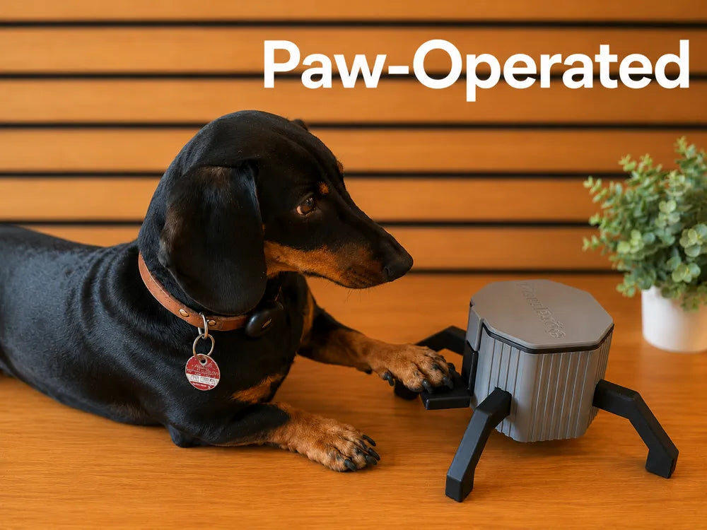 PawDrop – Interactive Pet Feeder | Etkileşimli Evcil Hayvan Mama Dispenseri