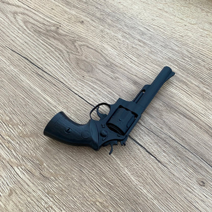 Vintage .44 Magnum Esintili Dekoratif Revolver Replikası | 3D Baskı Koleksiyon Modeli
