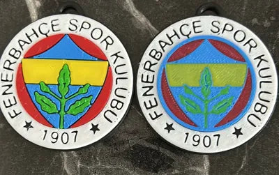 Fenerbahçe Tekli Anahtarlık – 3D Baskı Taraftar Anahtarlığı