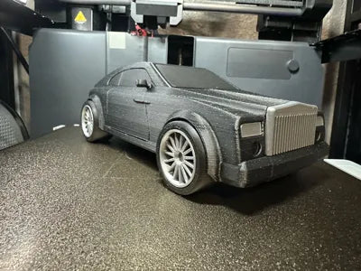 Büyük Boy Rolls Royce Model Kiti | 1:24 Ölçekli 3D Baskı Lüks Otomobil Maketi