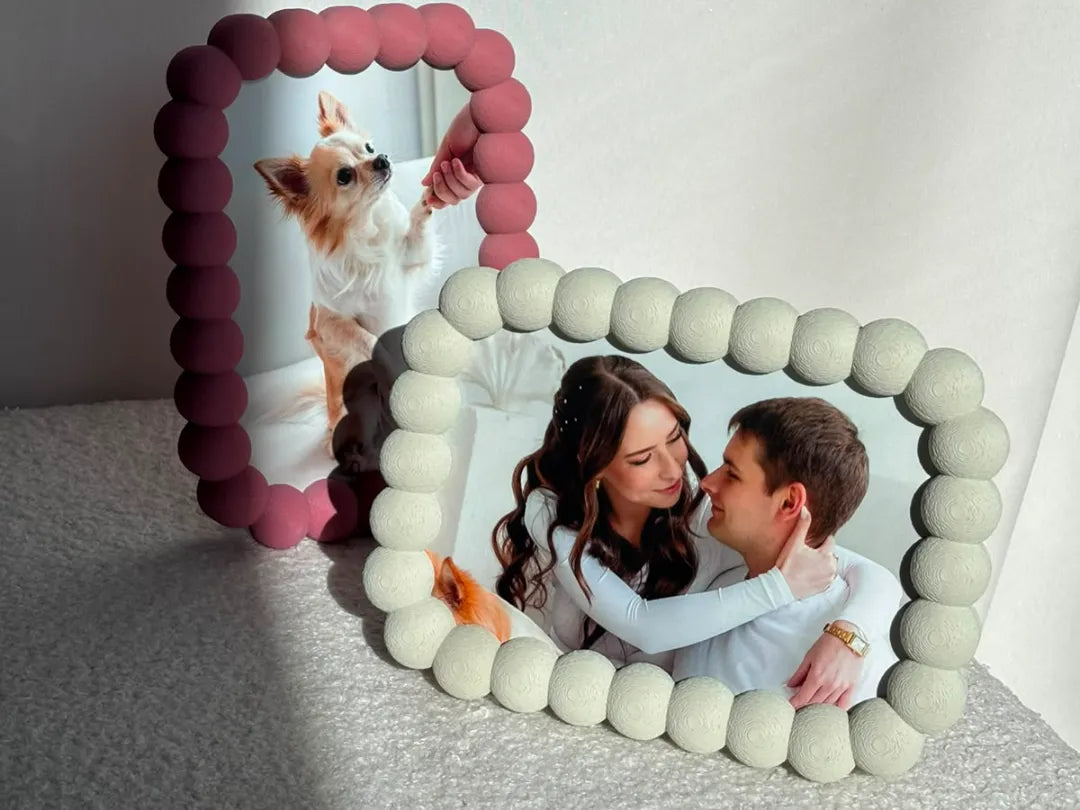 Bubble Frame 10×15 cm – Masaüstü ve Duvar Tipi Fotoğraf Çerçevesi