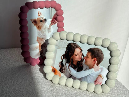 Bubble Frame 10×15 cm – Masaüstü ve Duvar Tipi Fotoğraf Çerçevesi