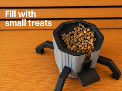 PawDrop – Interactive Pet Feeder | Etkileşimli Evcil Hayvan Mama Dispenseri