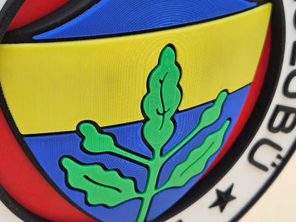 Fenerbahçe İstanbul Masaüstü Dekoru – 3D Baskı Taraftar Objesi
