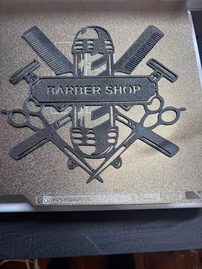 Barber Shop Duvar Dekoru | Berber Logo Duvar Süsü