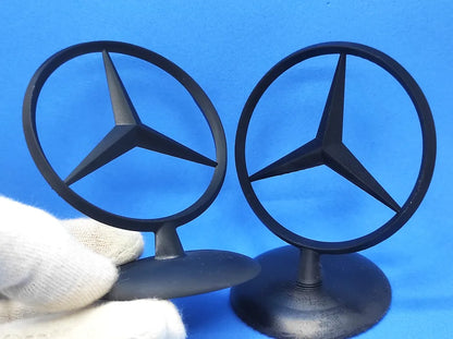 Mercedes Uyumlu Kaput Amblemi | 3D Baskı Dekoratif Yıldız Amblem