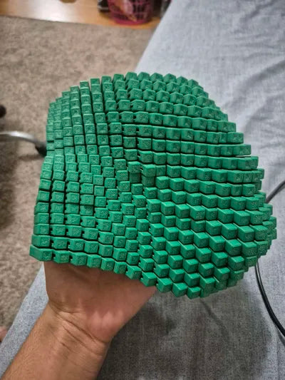 Çim Zemin Flexigrid | Hareketli Voxel Fidget Oyuncak
