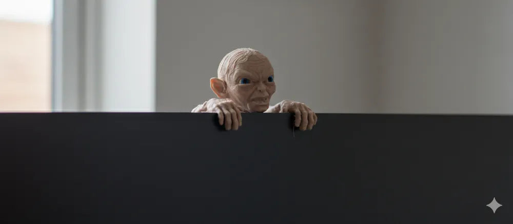 Monitor Gollum – Monitörünüzü Gözetleyen Eğlenceli Figür
