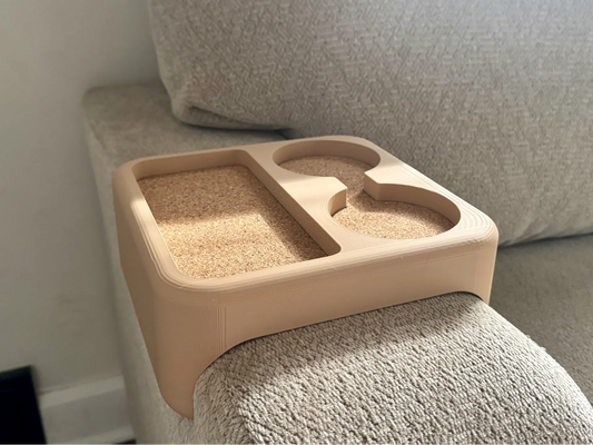 Koltuk Kolçak Tepsisi 20 cm – Pratik Koltuk Organizeri ve Yan Sehpa