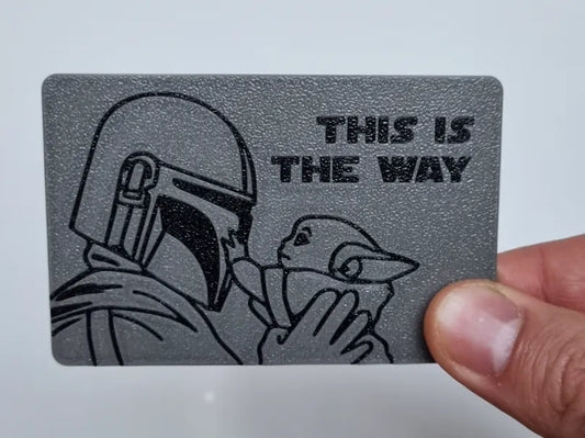 Mandalorian Card Holder – Contactless Payment | Mandalorian Temalı Temassız Kartlık