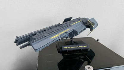 Helldivers 2 Super Destroyer with Stand Replica – Dekoratif Koleksiyon Modeli