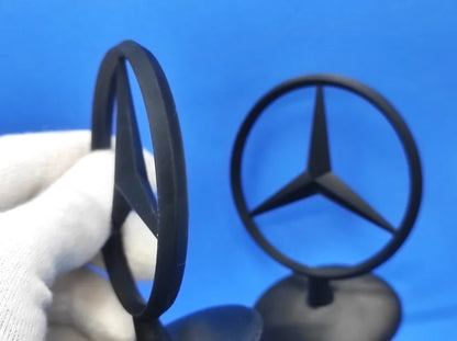 Mercedes Uyumlu Kaput Amblemi | 3D Baskı Dekoratif Yıldız Amblem