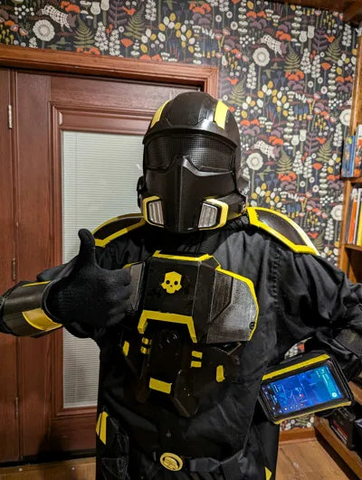 Helldivers 2 Helmet – 3D Printable Fan Design | Helldivers 2 Kask Replikası