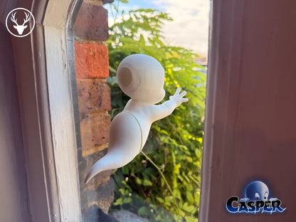 Casper – Ghost Through the Window | Pencereden Geçen Hayalet Dekoratif Figür