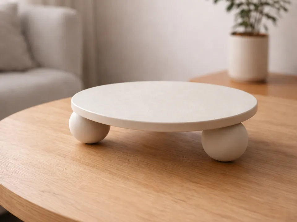 Modern Minimalist Tepsi – Dekoratif ve Çok Amaçlı Masaüstü Tepsisi