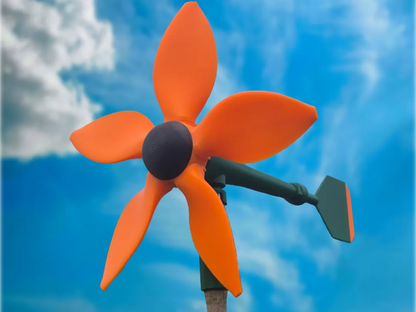 Garden Windmill – Çiçekli Bahçe Rüzgâr Gülü