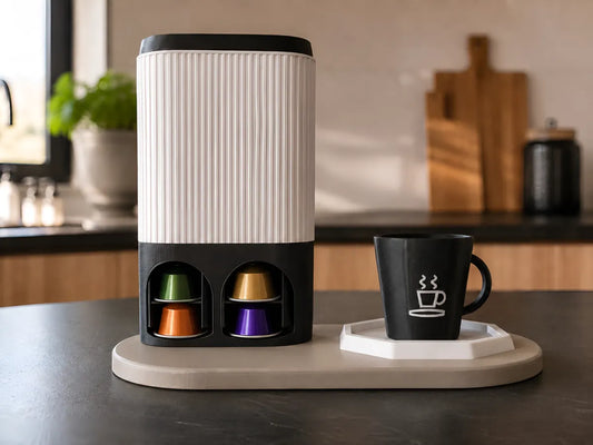 Kişiselleştirilebilir Kahve Kapsülü ve Pod Dispenser Seti