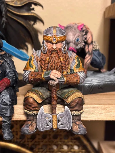 Gimli – Monitor Topper Desk Buddy | Monitör Üstü Dekoratif Figür