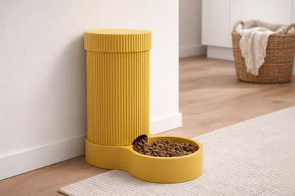 Otomatik Kuru Mama Dispenseri – Köpek ve Kedi İçin Modüler Mama Kabı