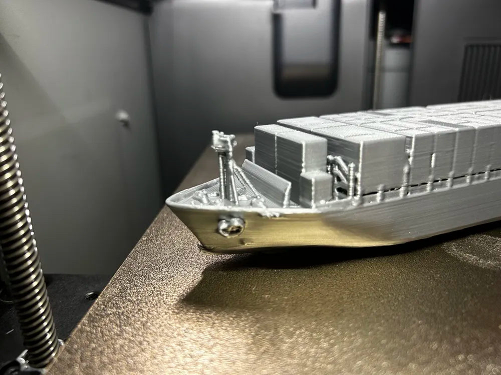 Konteyner Gemisi Maketi – 3D Baskı Dekoratif Gemi Modeli