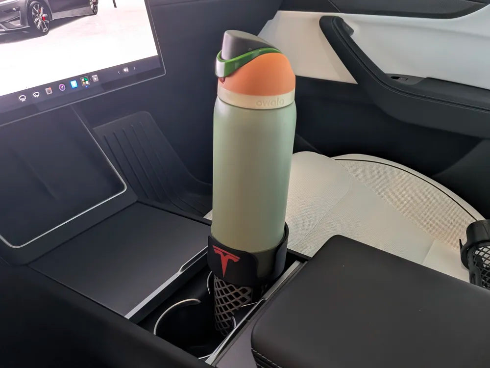 Tesla Büyük Şişe Bardaklık Adaptörü – Model Y Juniper İçecek Tutucu