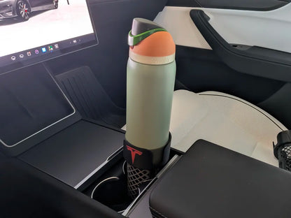 Tesla Büyük Şişe Bardaklık Adaptörü – Model Y Juniper İçecek Tutucu