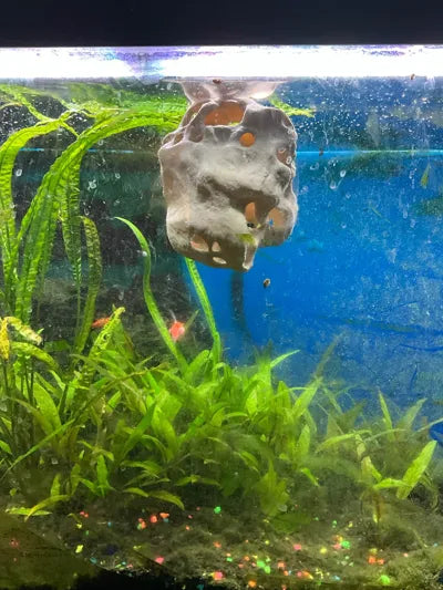 Aqua Stones Doğal Kaya Dekoru | Akvaryum ve Teraryum İçin 3D Baskı Yapısal Kayalar, 3'lü set