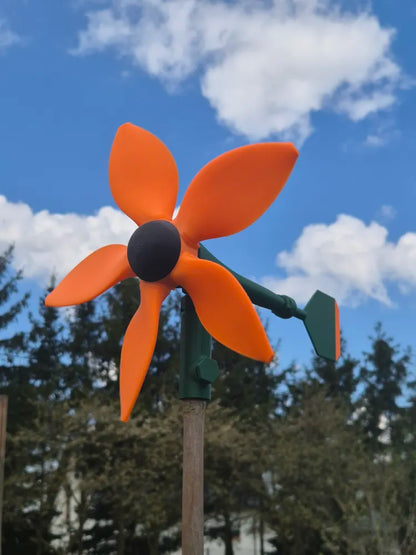 Garden Windmill – Çiçekli Bahçe Rüzgâr Gülü