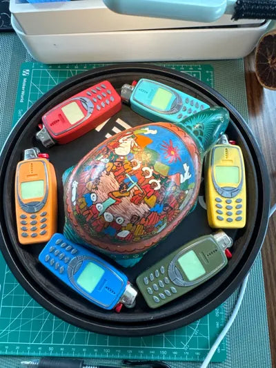 Nokia 3310 Çakmak Kılıfı | BIC Çakmak Kapağı