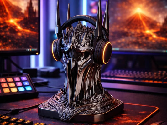 Dark Lord Gaming Headphone Stand – Epic Design | Gaming Kulaklık Standı