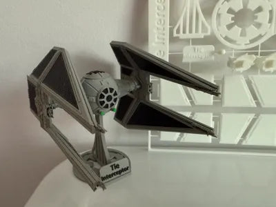 TIE Defender Kit Card Modeli | 3D Baskı Star Wars Koleksiyon Maketi