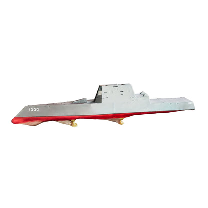 USS Zumwalt DDG-1000 1:350 Ölçek – 3D Baskı Gizli Tasarımlı Muhrip Maketi